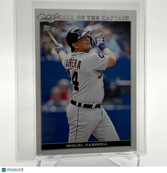2022 Topps x Derek Jeter Miguel Cabrera Baseball Card #12 Mint FREE SHIPPING