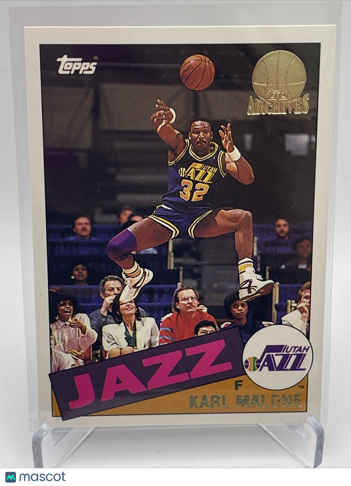 1992-93 Topps Archives GOLD Karl Malone Card #66 Mint FREE SHIPPING