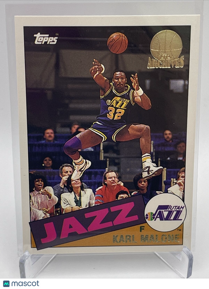 1992-93 Topps Archives GOLD Karl Malone Card #66 Mint FREE SHIPPING