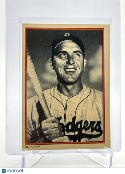 1985 Topps Circle K Gil Hodges Baseball Card #29 Mint FREE SHIPPING