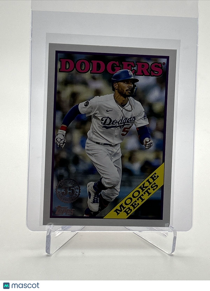2023 Topps 1988 Topps 35th Mookie Betts Baseball Card #2T88-39 FREE SHIPPING