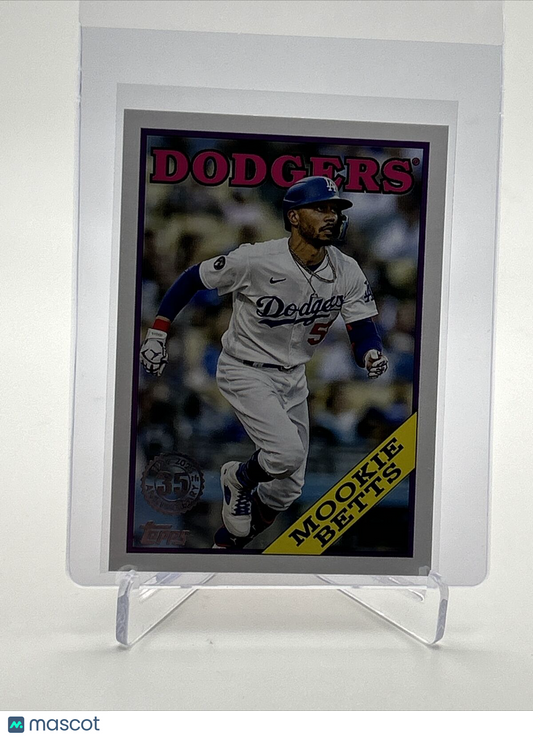 2023 Topps 1988 Topps 35th Mookie Betts Baseball Card #2T88-39 FREE SHIPPING