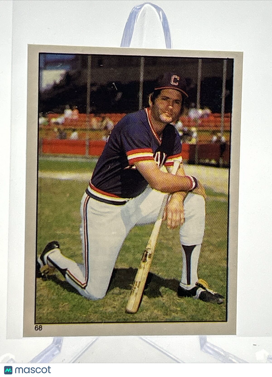 1981 Topps Stickers Mike Hargrove Baseball Card #68 NM-Mint FREE SHIPPING