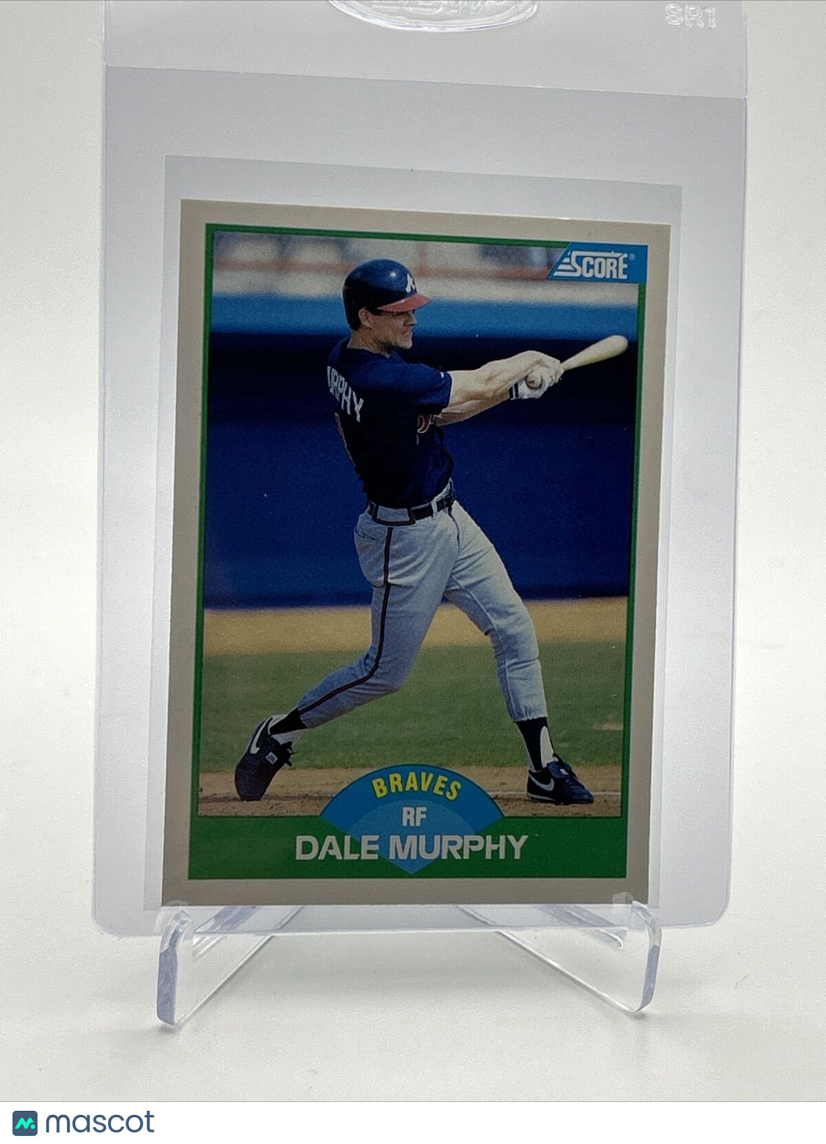 1989 Score Dale Murphy Baseball Card #30 Mint FREE SHIPPING