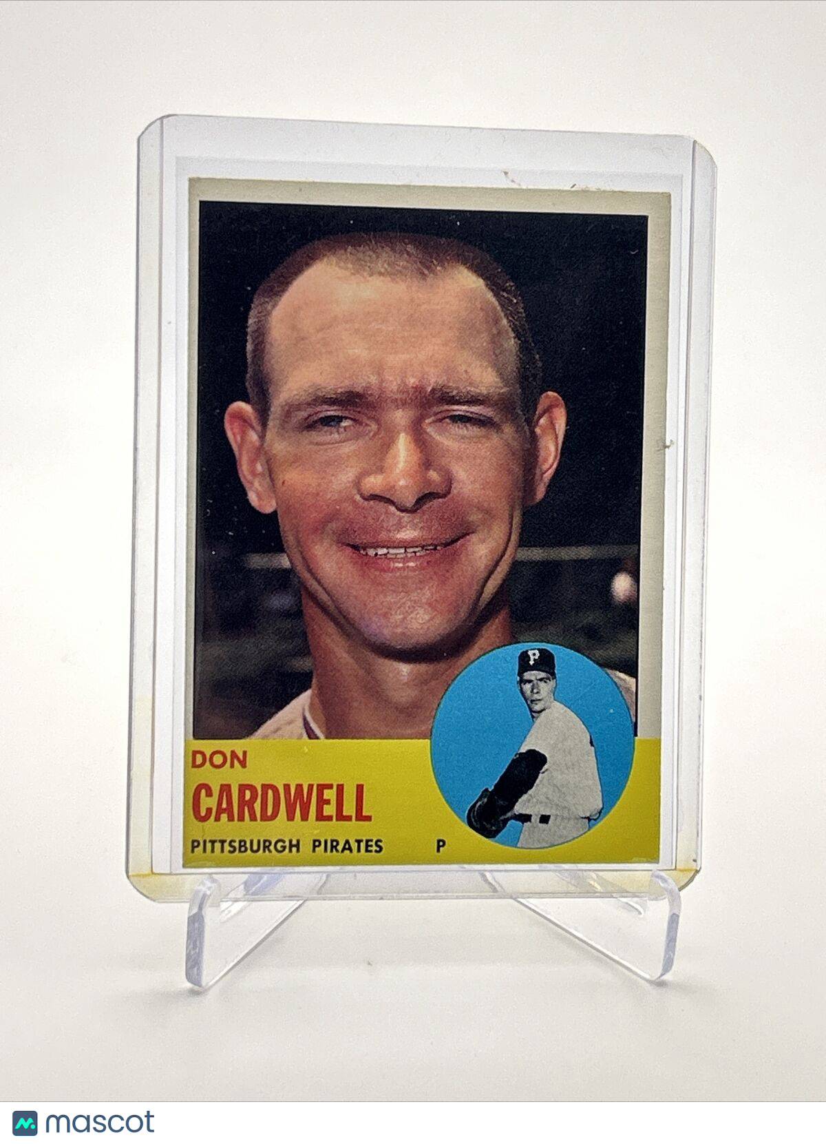 1963 Topps Don Cardwell Baseball Card #575 EX Quality FREE SHIPPING