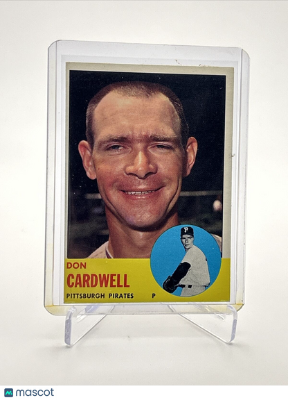 1963 Topps Don Cardwell Baseball Card #575 EX Quality FREE SHIPPING