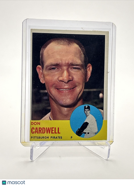 1963 Topps Don Cardwell Baseball Card #575 EX Quality FREE SHIPPING