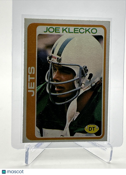 1978 Topps Joe Klecko Rookie Football Card #287 EX-MT Quality FREE SHIPPING