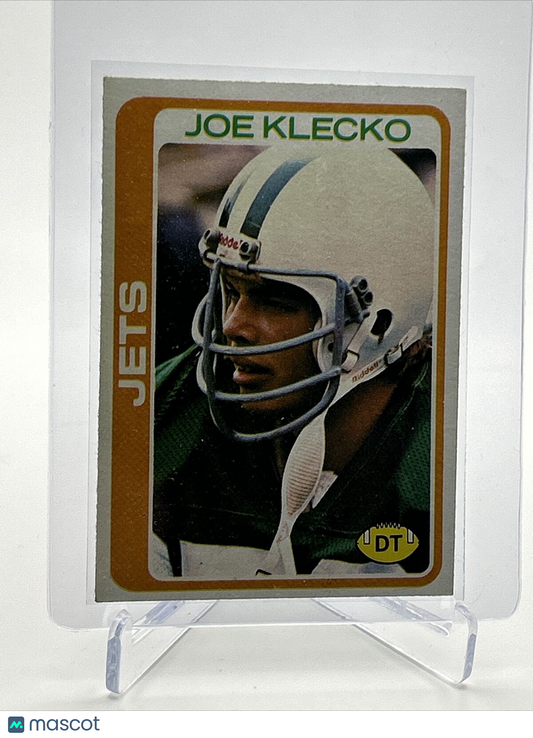 1978 Topps Joe Klecko Rookie Football Card #287 EX-MT Quality FREE SHIPPING
