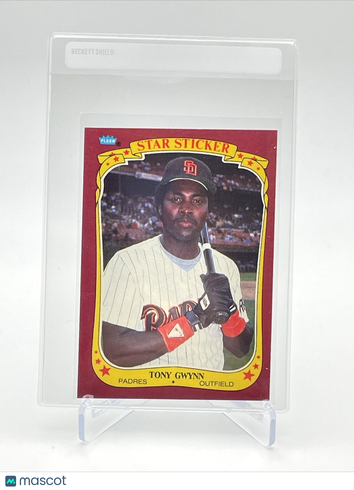 1986 Fleer Star Stickers Tony Gwynn Baseball Card #50 NM-MT FREE SHIPPING