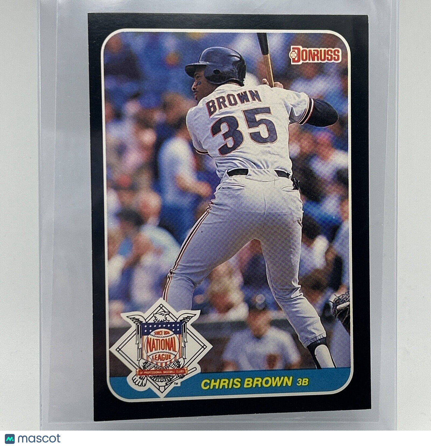 1987 Donruss All-Stars Chris Brown Baseball Card #44 NM-MT FREE SHIPPING