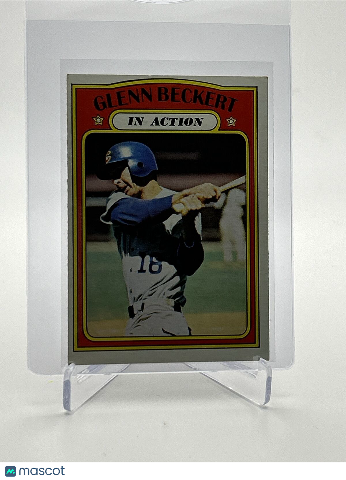 1972 Topps Glenn Beckert Baseball Card #46 VG-EX Quality FREE SHIPPING