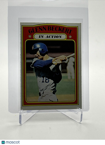 1972 Topps Glenn Beckert Baseball Card #46 VG-EX Quality FREE SHIPPING