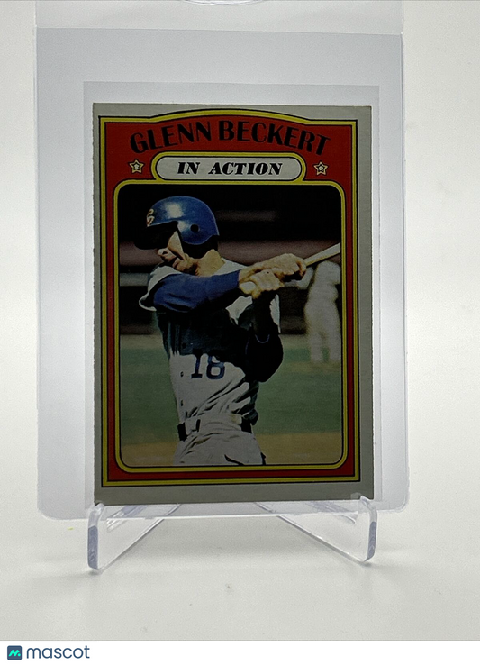 1972 Topps Glenn Beckert Baseball Card #46 VG-EX Quality FREE SHIPPING