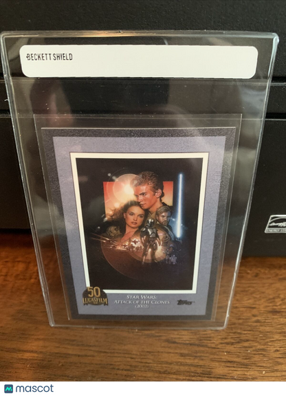 2021 Topps Now Star Wars Lucasfilm 50th Attack Clones Card #5 Mint FREE SHIPPING