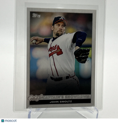 2022 Topps x Derek Jeter John Smoltz Baseball Card #50 Mint FREE SHIPPING