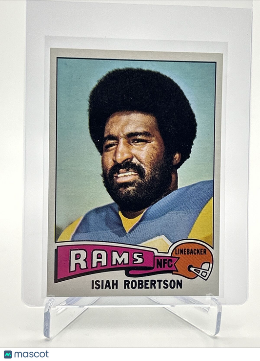 1975 Topps Isiah Robertson Football Card #371 NM Quality FREE SHIPPING