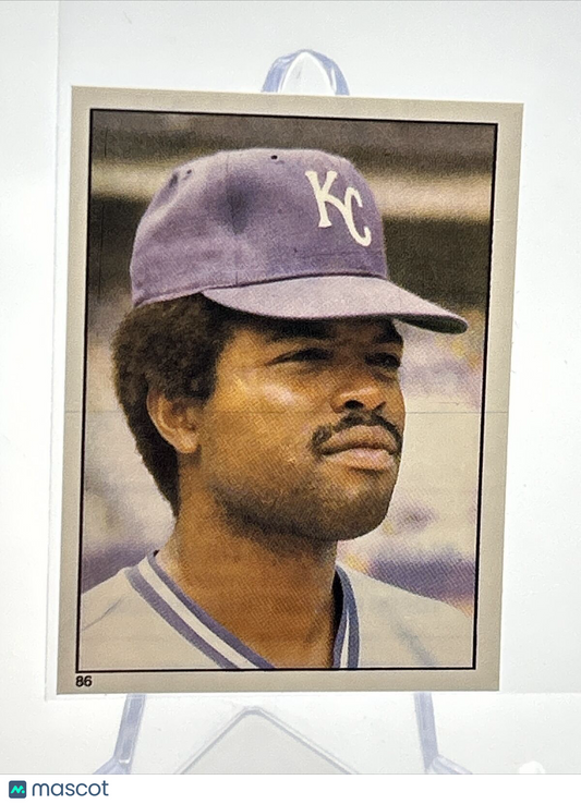 1981 Topps Stickers Hal McRae Baseball Card #86 NM-Mint FREE SHIPPING