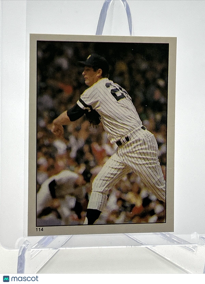 1981 Topps Stickers Tommy John Baseball Card #114 NM-Mint FREE SHIPPING