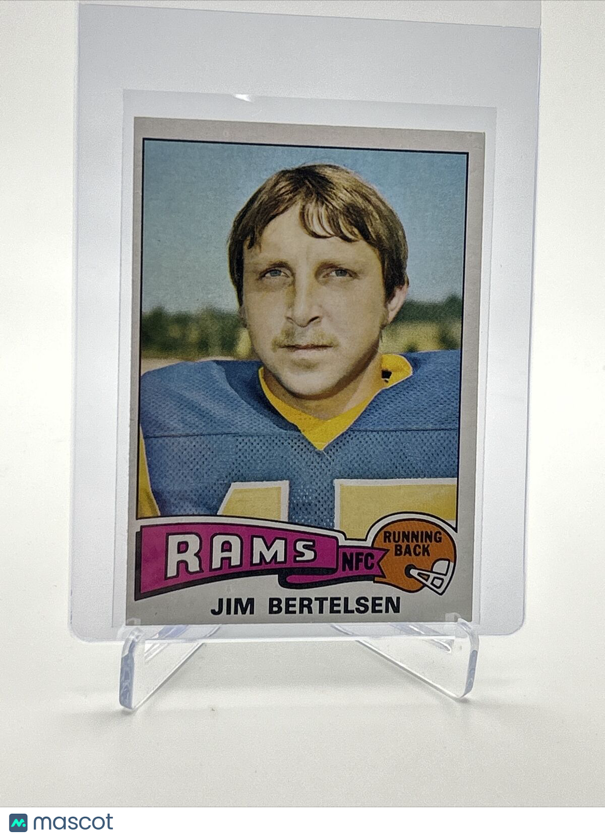 1975 Topps Jim Bertelsen Football Card #121 NM Quality FREE SHIPPING