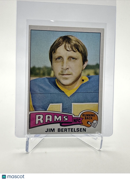 1975 Topps Jim Bertelsen Football Card #121 NM Quality FREE SHIPPING