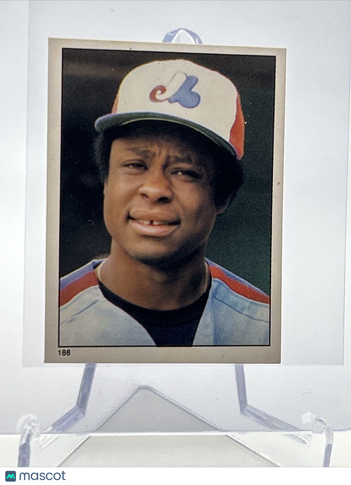 1981 Topps Stickers Warren Cromartie Baseball Card #188 NM-Mint FREE SHIPPING