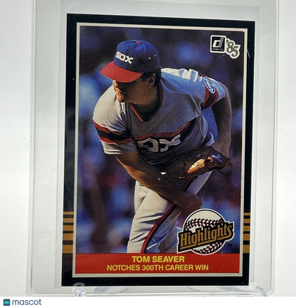 1985 Donruss Highlights Tom Seaver Baseball Card #30 NM-MT FREE SHIPPING