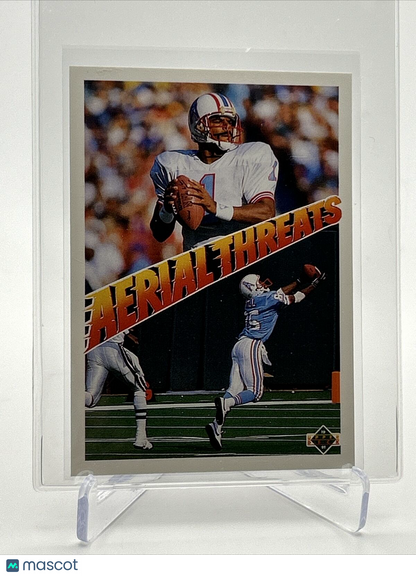1991 Upper Deck Warren Moon/Drew Hill Card #33 Mint FREE SHIPPING