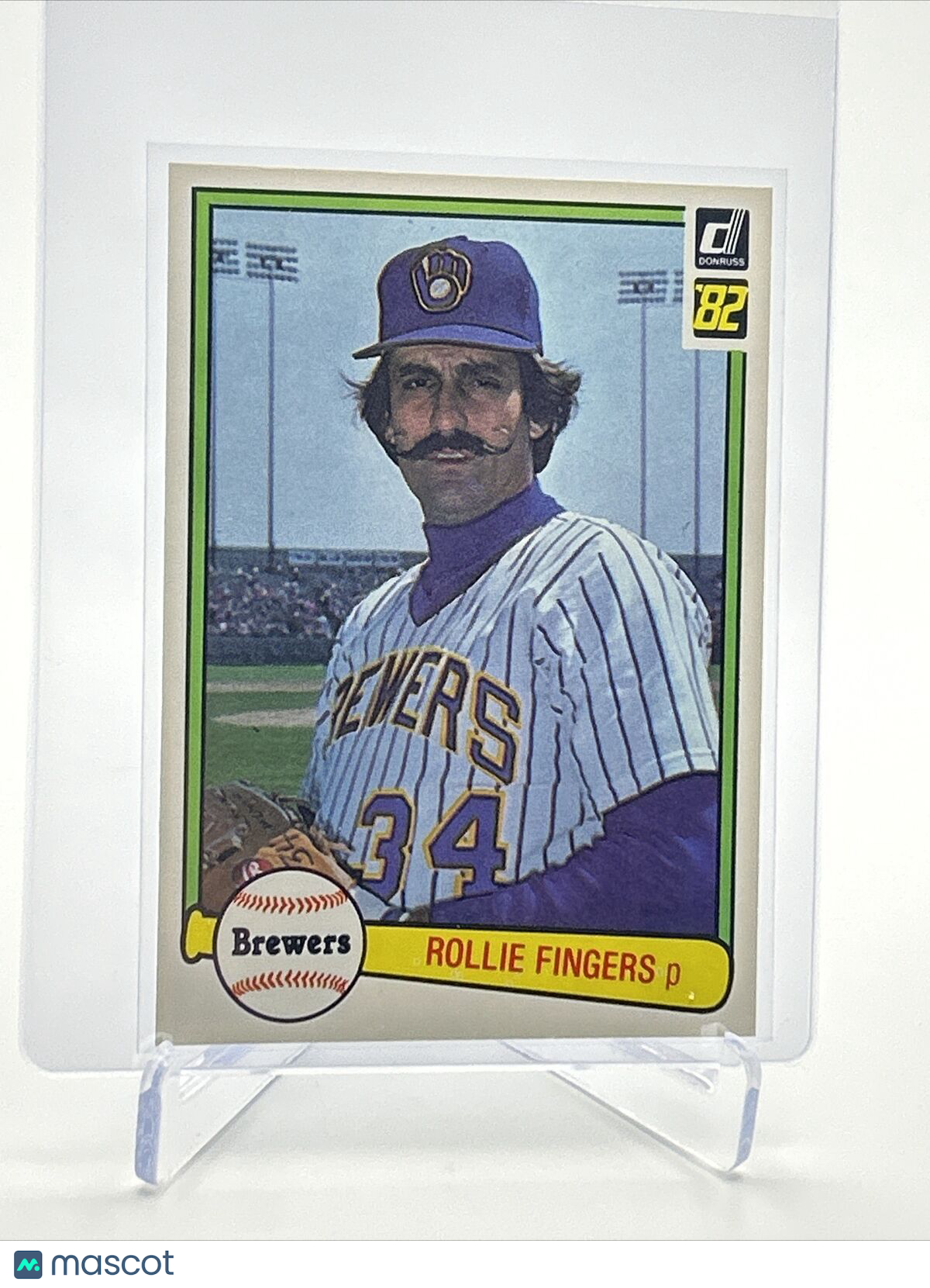 1982 Donruss Rollie Fingers Baseball Card #28 NM-MT FREE SHIPPING