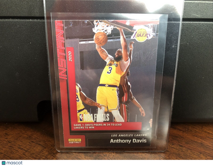 2019-20 Panini Instant Anthony Davis Basketball Card #21 NM-Mint FREE SHIPPING
