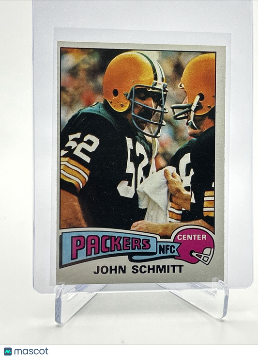 1975 Topps John Schmitt Football Card #289 EX Quality FREE SHIPPING