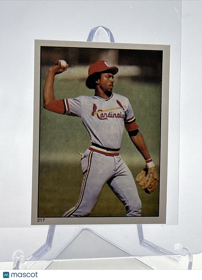 1981 Topps Stickers Garry Templeton Baseball Card #217 NM-Mint FREE SHIPPING
