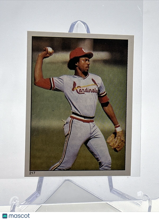 1981 Topps Stickers Garry Templeton Baseball Card #217 NM-Mint FREE SHIPPING