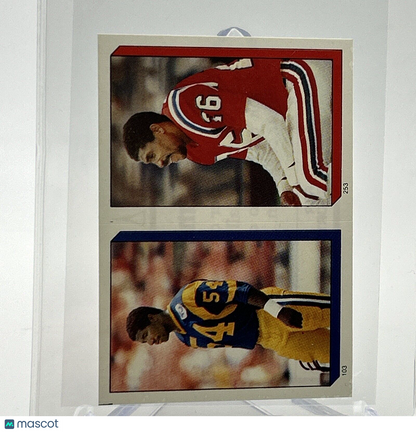 1986 Topps Mike Wilcher/Raymond Clayborn Card #103/253 NM-MT FREE SHIPPING