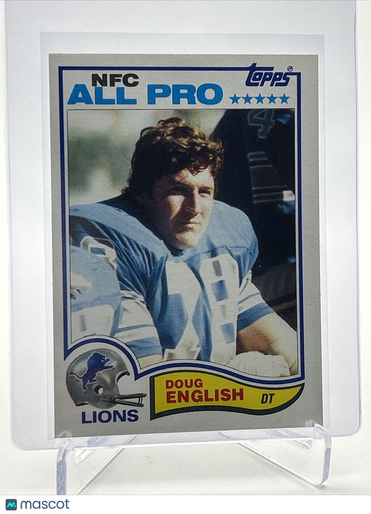 1982 Topps Doug English Football Card #337 NM-MT FREE SHIPPING