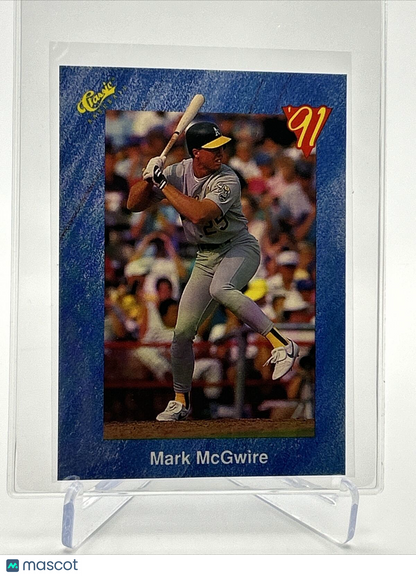 1991 Classic Mark McGwire Baseball Card #T73 Mint FREE SHIPPING