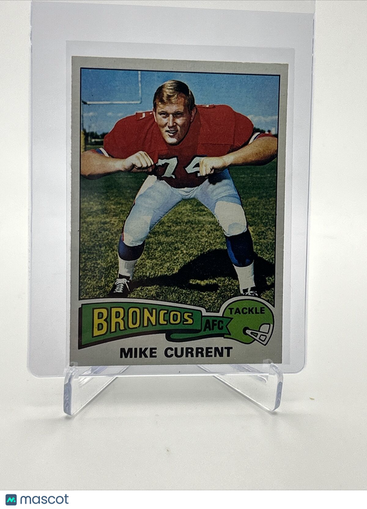 1975 Topps Mike Current Football Card #77 NM Quality FREE SHIPPING