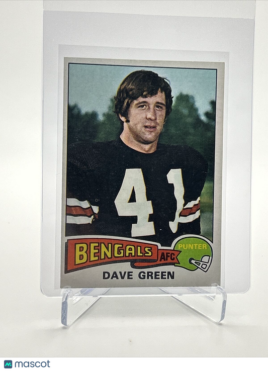 1975 Topps Dave Green Rookie Football Card #394 NM Quality FREE SHIPPING