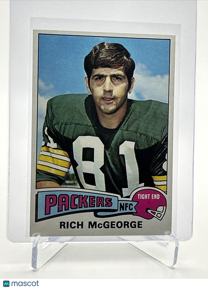 1975 Topps Rich McGeorge Football Card #178 NM Quality FREE SHIPPING