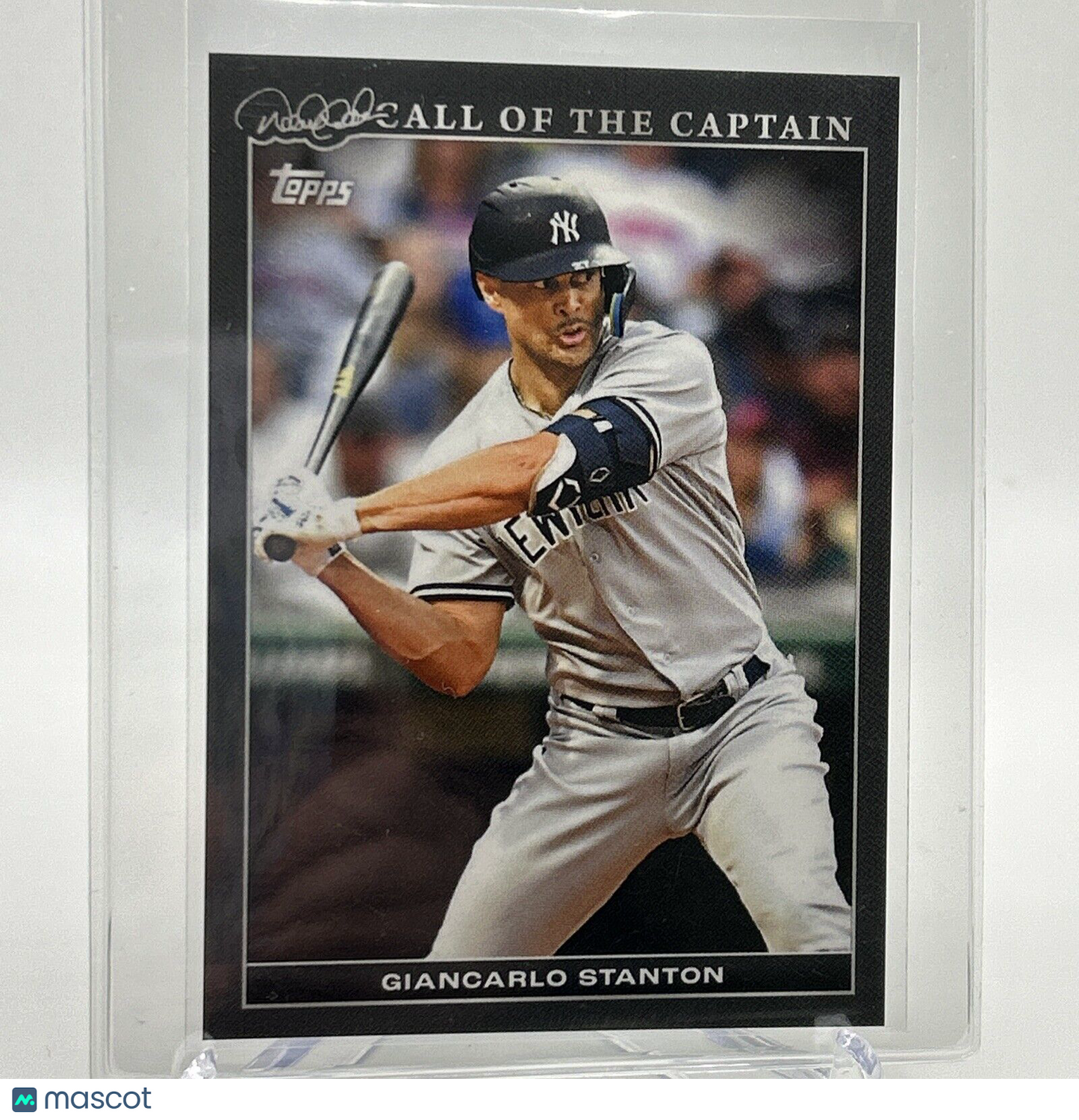 2022 Topps x Derek Jeter Giancarlo Stanton 34/125 Baseball Card 34 FREE SHIPPING