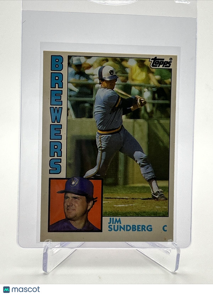 1984 Topps Traded TIFFANY Jim Sundberg Card #114T NM-MT FREE SHIPPING