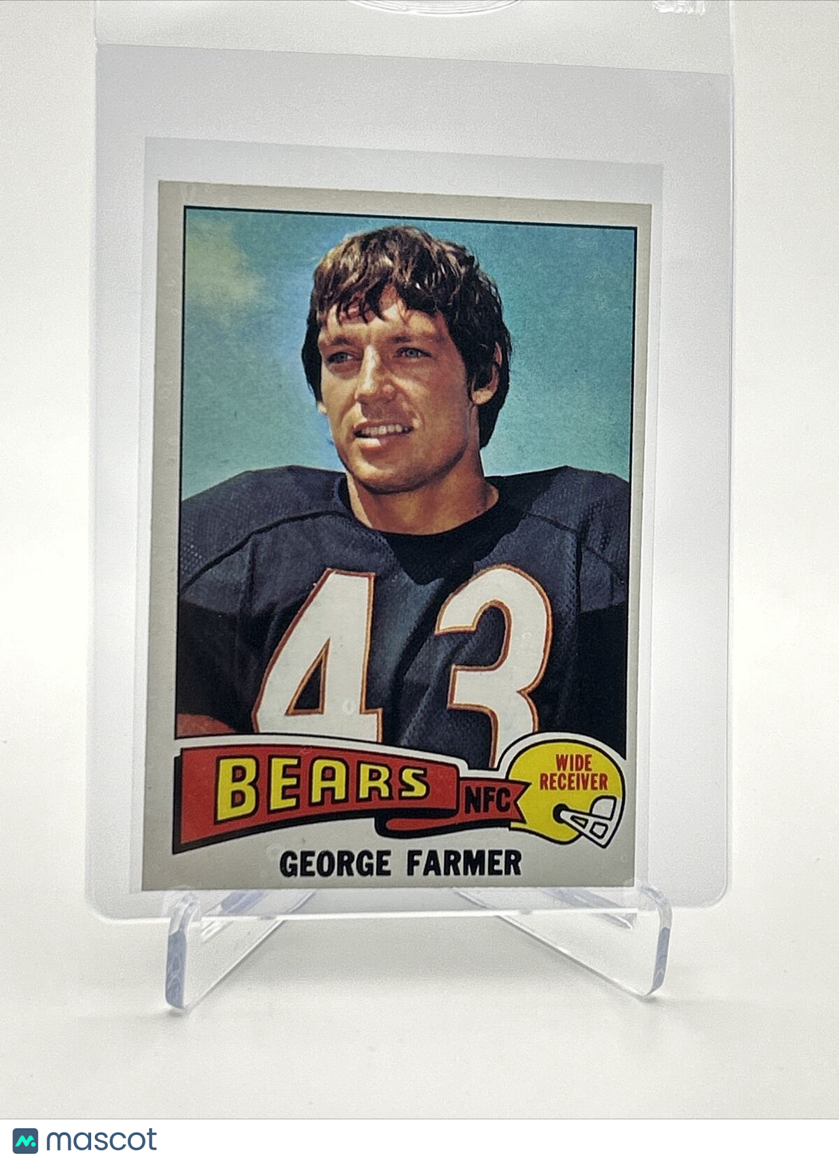 1975 Topps George Farmer Football Card #346 EX-MT Quality FREE SHIPPING
