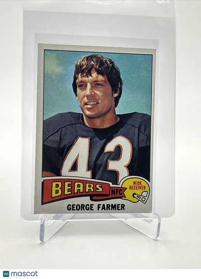 1975 Topps George Farmer Football Card #346 EX-MT Quality FREE SHIPPING