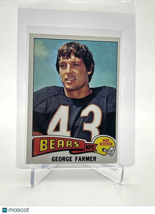 1975 Topps George Farmer Football Card #346 EX-MT Quality FREE SHIPPING