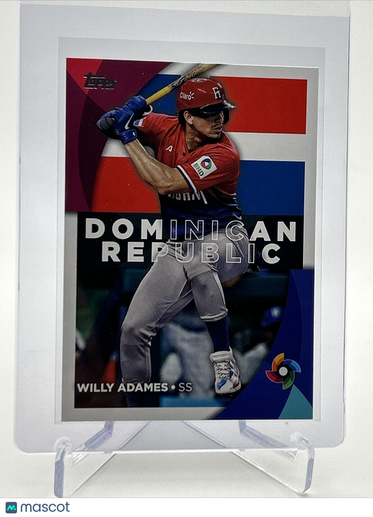 2023 Topps World Baseball Classic Stars Willy Adames #WBC-42 FREE SHIPPING