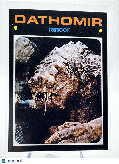 2023 Topps Star Wars Throwback Thursday Rancor #40 Mint FREE SHIPPING