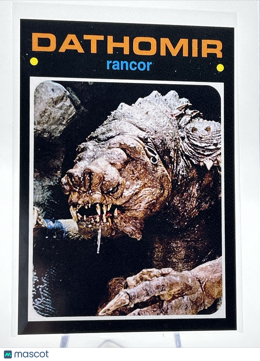 2023 Topps Star Wars Throwback Thursday Rancor #40 Mint FREE SHIPPING