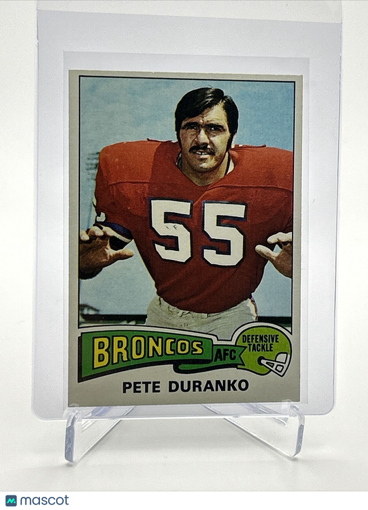 1975 Topps Pete Duranko Football Card #187 NM Quality FREE SHIPPING