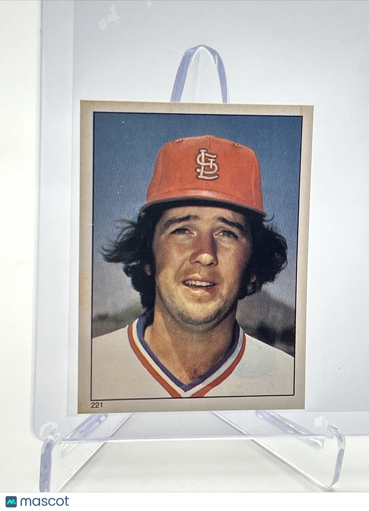 1981 Topps Stickers Bruce Sutter Baseball Card #221 NM-Mint FREE SHIPPING