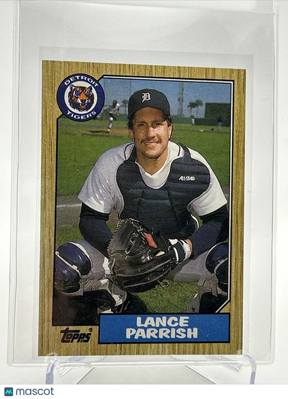 1987 Topps Lance Parrish Baseball Card #791 Mint FREE SHIPPING
